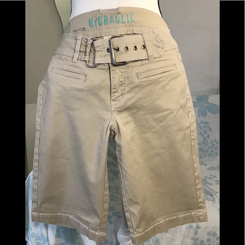 Hydraulic bermuda pants with pockets. Size 7/8